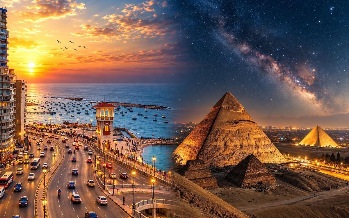 Cairo and Alexandria by bus for 2 days from Sharm El Sheikh